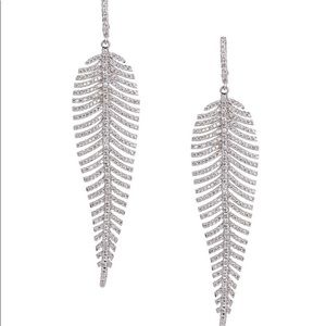 Crystal Drop Earrings NIB